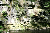 Trough cross bedding